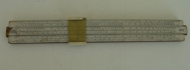 Antique Slide Rule Unique Universal Model U 1 Carousel 1