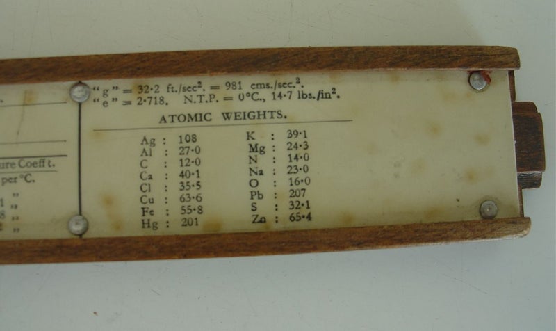 Antique Slide Rule Unique Universal Model U 1 Carousel 2