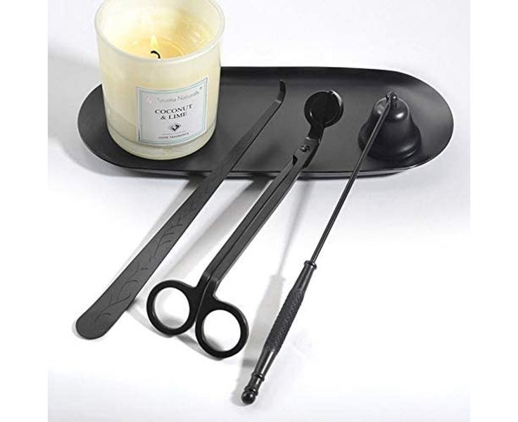 4 in 1 Candle Accessory Set Candle Wick Trimmer Candle Cutter Candle Snuffer Carousel 7