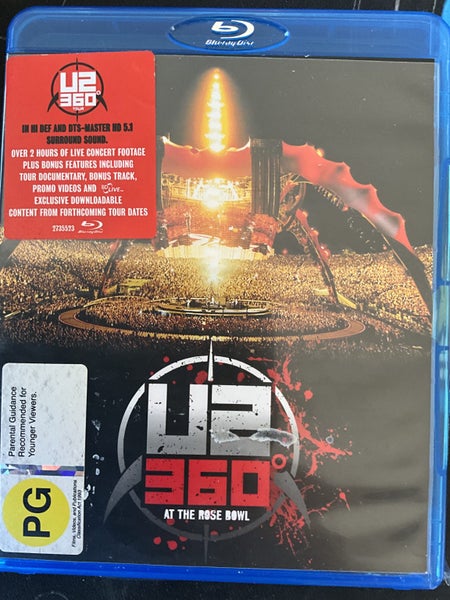 U2 360 AT THE BOWL BLURAY Carousel 1