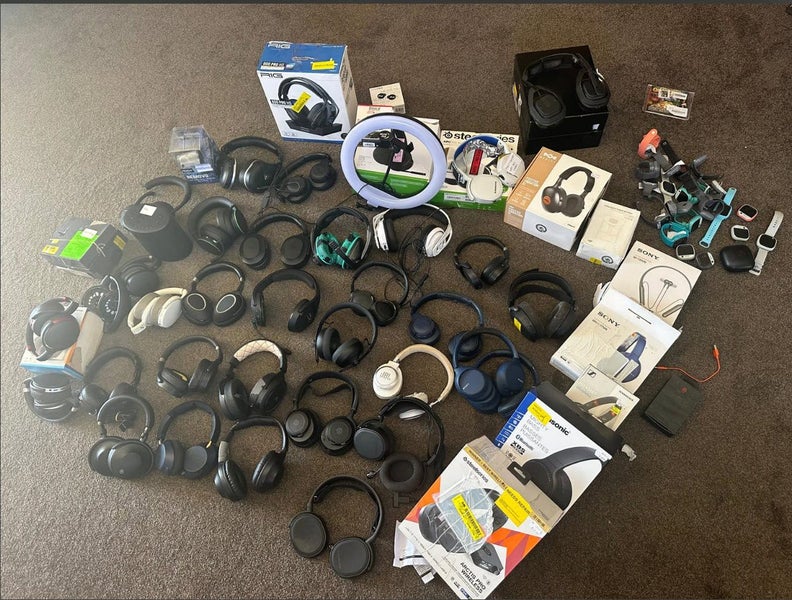 Sennheiser -Sony -JBL - Steelseries - Spacetalk - all FTY $1 RESERVE Carousel 1