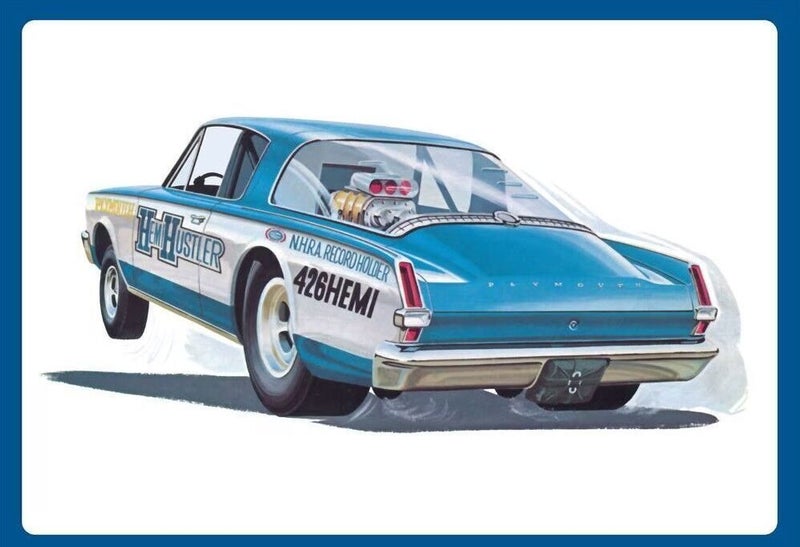 AMT 1464 1/25 66 Ply FunCar HemiHustle Carousel 1