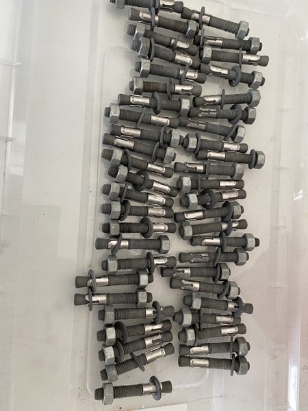 Galvanised Dyna bolts Carousel 3
