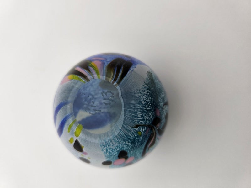 VINTAGE AMERICAN GES ART GLASS PAPERWEIGHT62947153267969113
