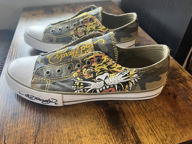 Ed Hardy Canvas Sneakers62949054842243112