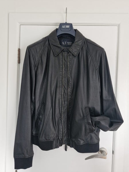 NEW Giorgio Armani Genuine Leather Jacket629490548542731124