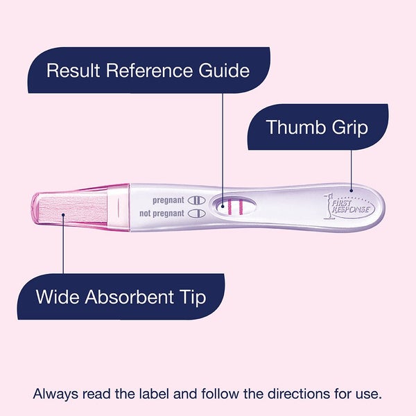 First Response Instream Pregnancy Test 3 Pack Carousel 10