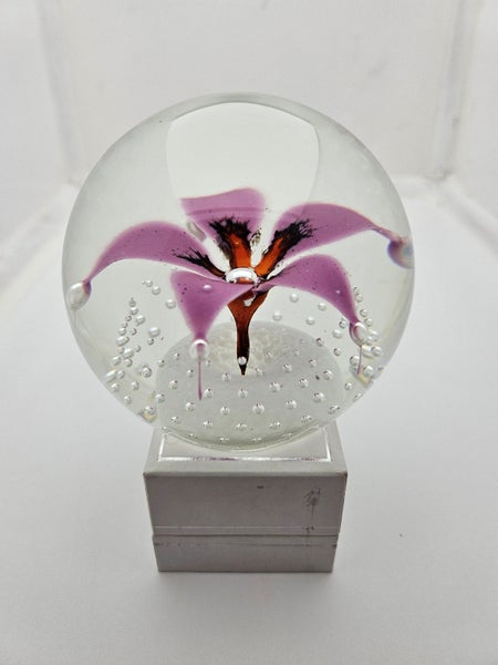 VINTAGE USA WHEATON VILLAGE ART GLASS PAPERWEIGHT62948105401603111