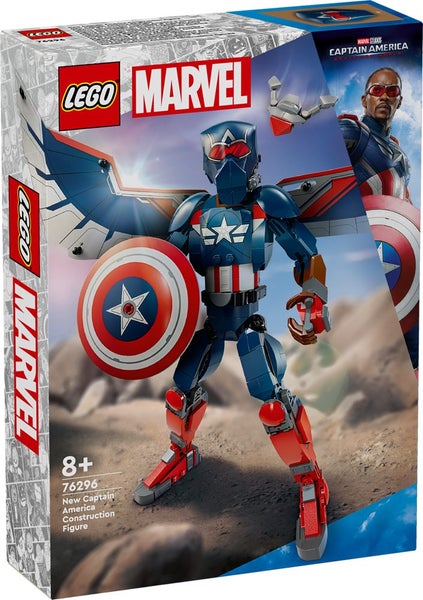 LEGO Super Heroes Marvel New Captain America Construction Figure 76296 Carousel 1