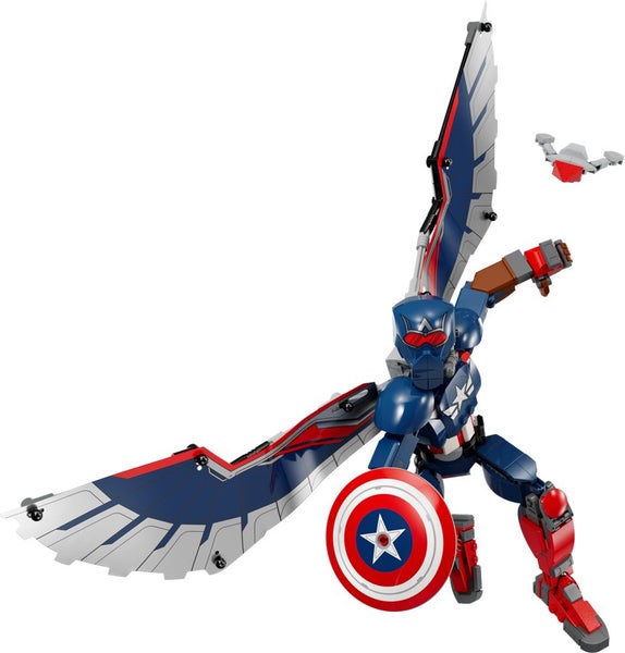 LEGO Super Heroes Marvel New Captain America Construction Figure 76296 Carousel 2