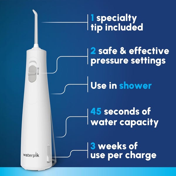 Waterpik Cordless 1100 Rechargeable Portable Water Flosser Carousel 2