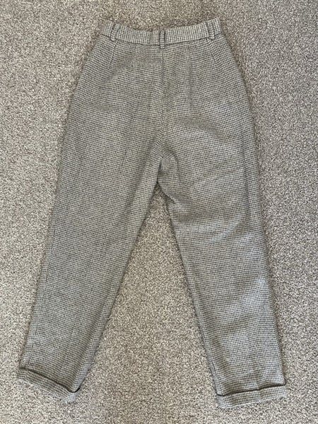 Wool high-waisted trousers62949055262083114