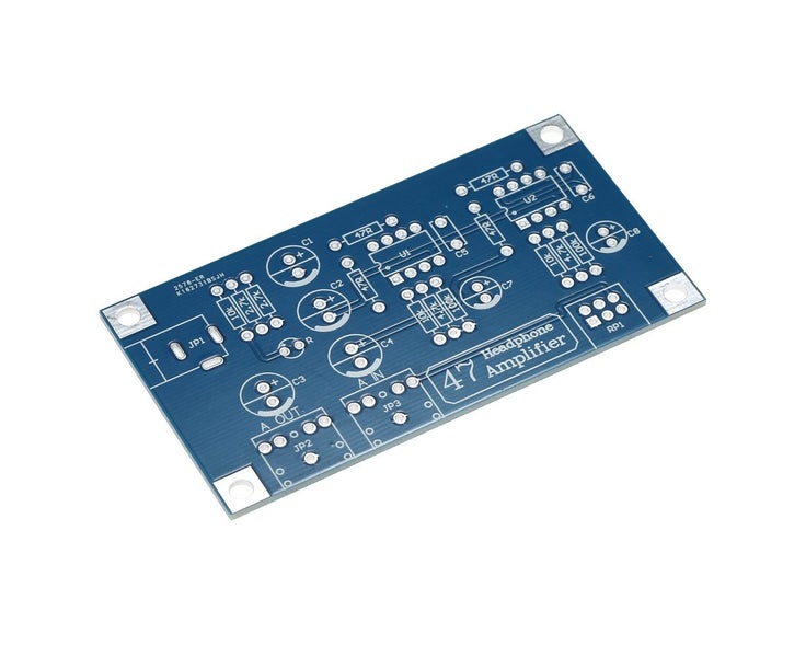 47 HIFI NE5532 Headphone Amplifier DIY PCB AMP Kit With Transparent Case Sing Carousel 6