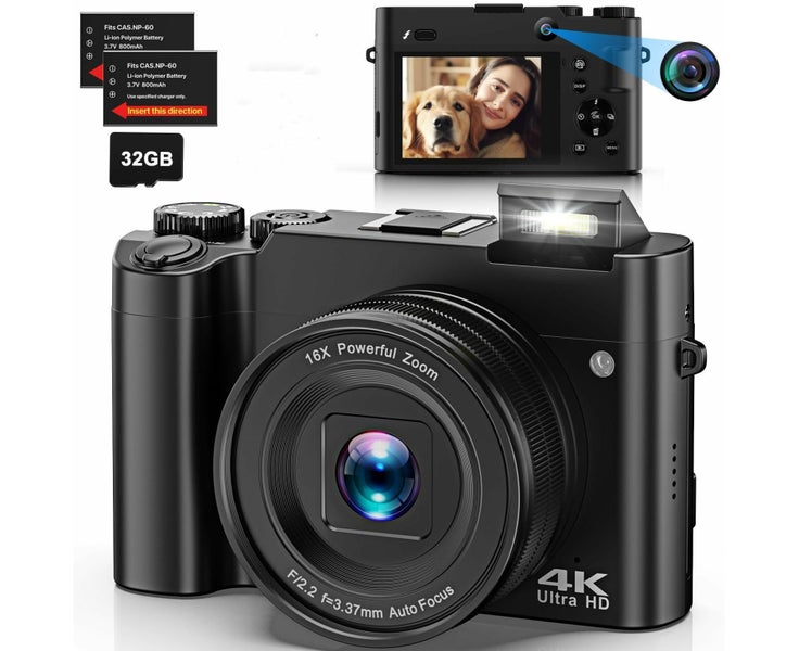 4K Digital Camera for Photography Dual 64MP 16X Digital Zoom Autofocus Vloggi Carousel 2