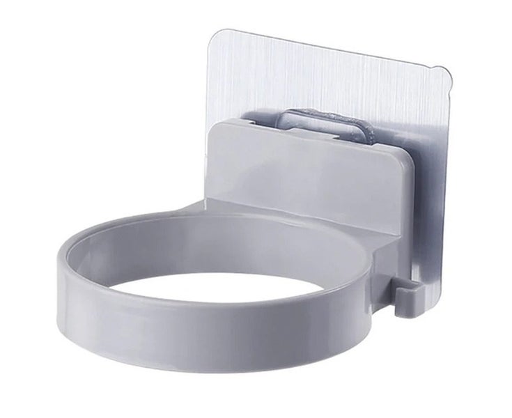 Hair Dryer Holder Wall Mounted Storage Organizer Rack Holder Hanger Spiral S- Carousel 1