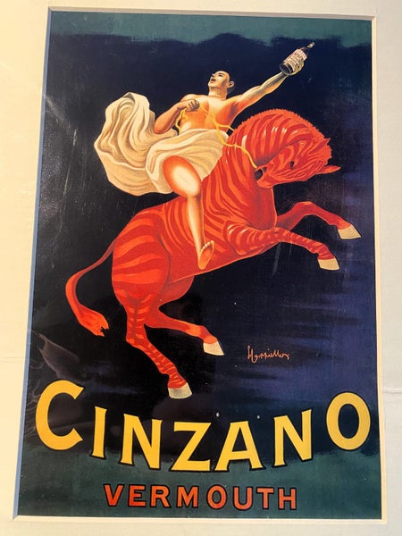 Four colourful prints of European drink posters suitable for framing Carousel 2