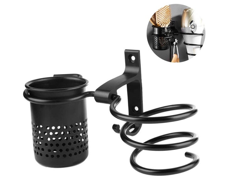 Hair Dryer Holder, Hair Dryer Organizer Wall Mount Hair Blow Dryer Hanging Ra Carousel 1