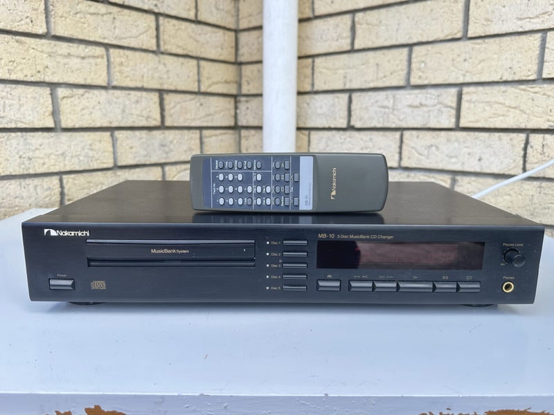 ** NAKAMICHI 5-DISC MUSIC BANK CD CHANGER MODEL MB-10 ** Carousel 1