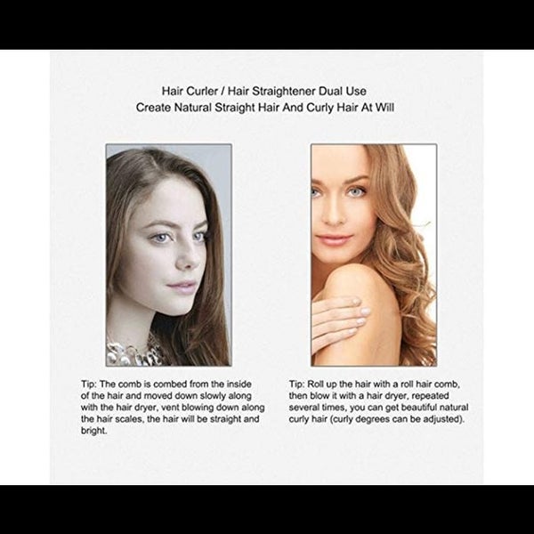 Hair Dryer Brush Round Brush for Blow Drying Lightweight Styling Anti-Static Carousel 7