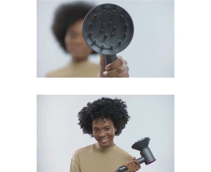 Dyson Hair Dryer Diffuser, Hair Dryer Attachments, Defined Curls and Waves, L Carousel 2