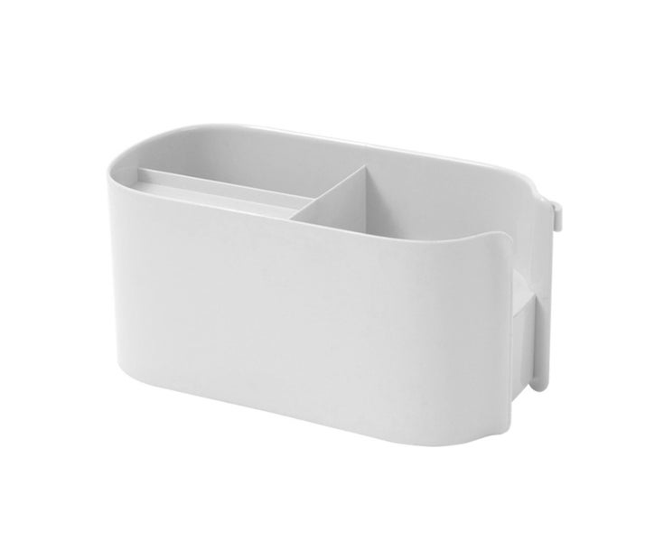 Wall Mount Storage Rack Multi-use ABS Punch-free Quick Drainage Hair Dryer Ho Carousel 1