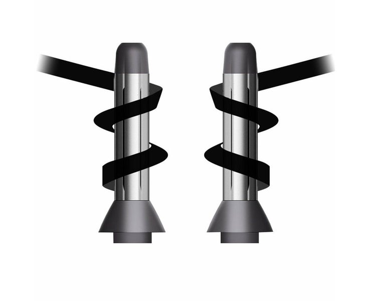 2Pcs Hair Dryer Attachments for Self-Curling Compatible with Dyson Hair Dryer Carousel 2