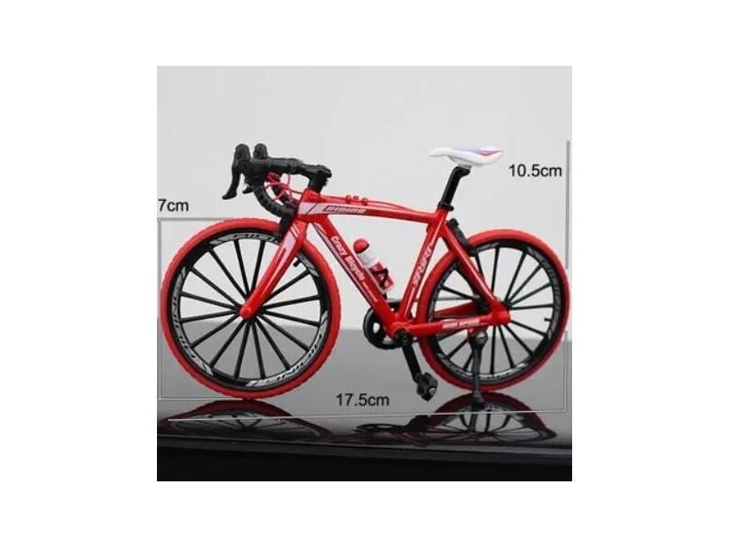1 10 New Mini Alloy Bicycle Diecast For Boys With Finger Mountain Decoration Carousel 1