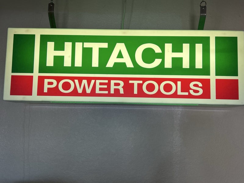 Hitachi Power Tools Light Up Sign - 96cm Carousel 1