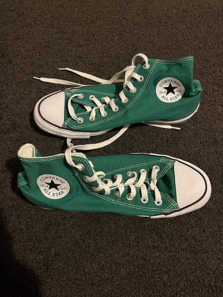 Green Converse Sneakers Size 9 Men’s Size 11 Women’s Carousel 2