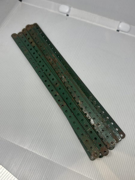 Meccano PN 1 12.5” Perforated Strips x 14 Carousel 1