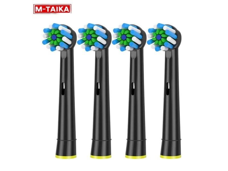 4PCS CrossAction Replacement Brush Heads For Oral B Trizone Triumph Vitality Carousel 2
