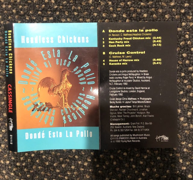 Headless Chickens Flying Nun Cassingle Carousel 4