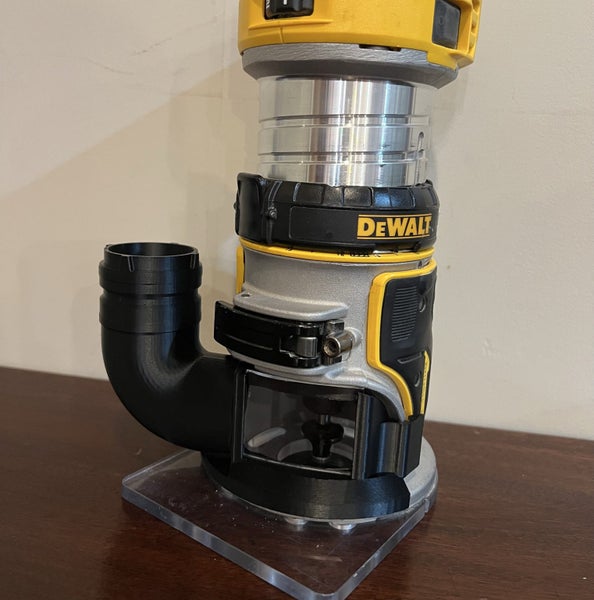 Dust Collection Port for Dewalt Router Carousel 1