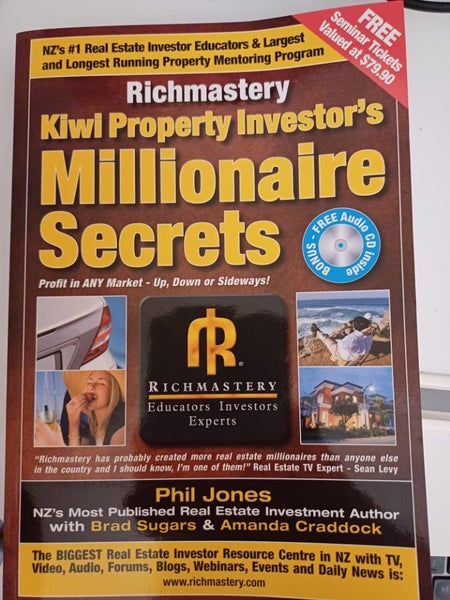 Richmastery: Kiwi Property Investor's Millionaire Secrets Carousel 1