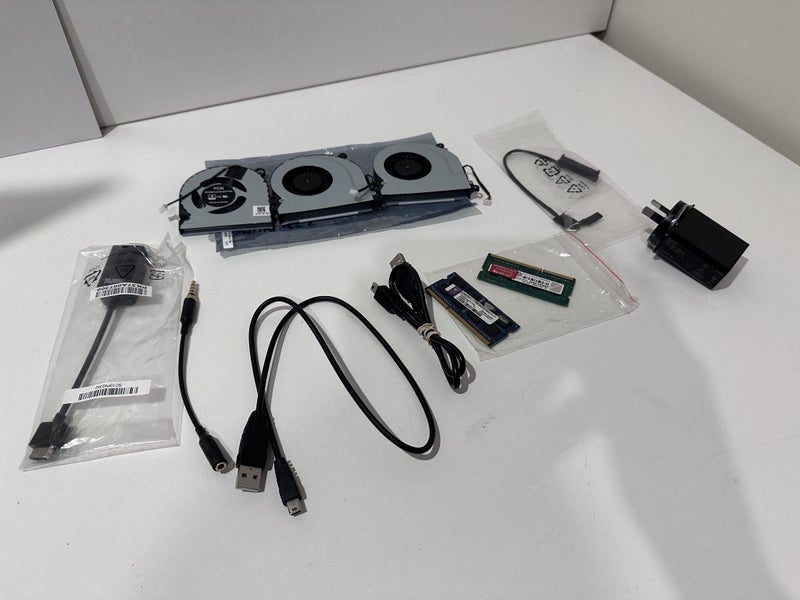 $1 Res Misc Parts Used Good Working Conditions - Fans, RAM, USB Charger & more Carousel 1