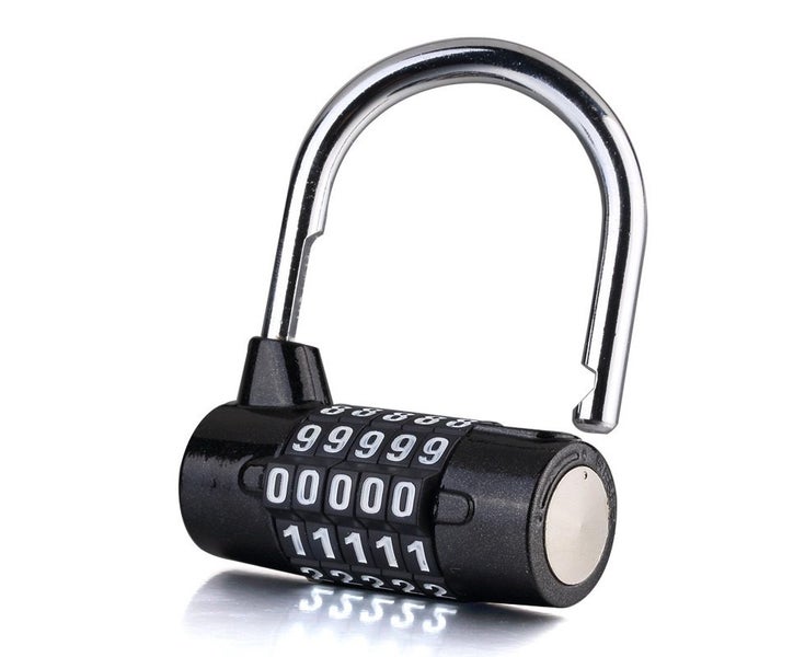 5 Digit Gym Locker Cabinet Toolbox Mechanical Combination Lock U Padlock Latc Carousel 2
