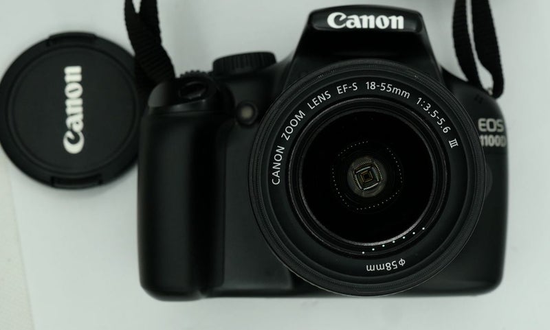 $1 reserve Canon EOS 1100D camera with Canon EFS 18-55mm f3.5-5.6 III lens set62952856067585111