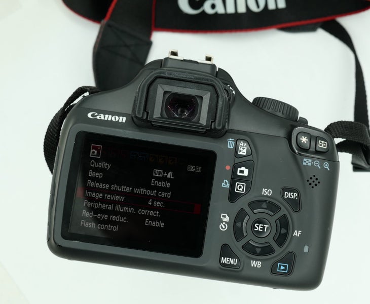 $1 reserve Canon EOS 1100D camera with Canon EFS 18-55mm f3.5-5.6 III lens set62952856067585113