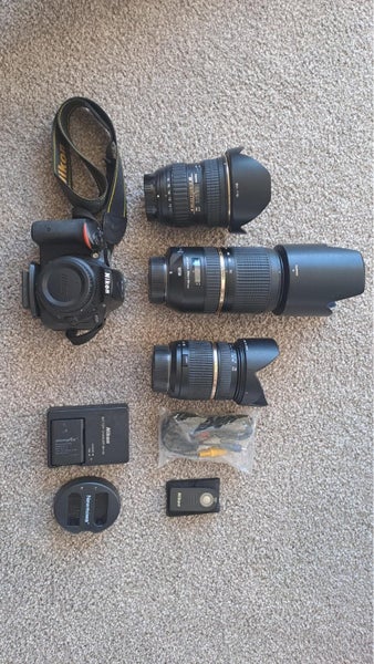 Nikkon D5500 Camera and Lens Bundle630020306003211111