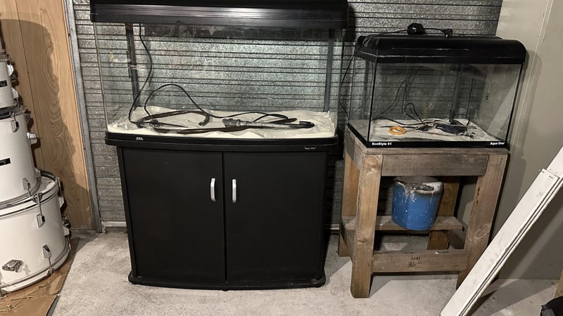 Aqua one ar980 & eco style 61 tanks and canister filters. Carousel 2
