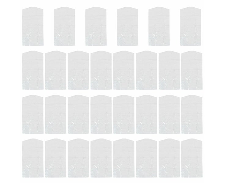60x120cm Clothes Dust Cover Clear Plastic Garment Bags Disposable Dustproof S Carousel 1