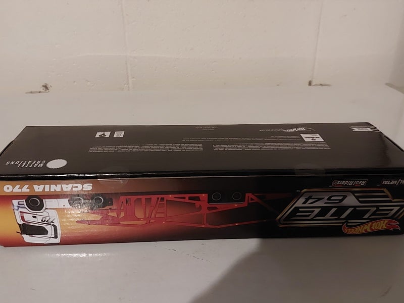 HOT WHEELS ELITE 64 SCANIA 770S (SEALED)63002289402115113