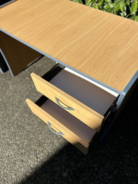 Desk with matching shelving unit - suit adults or kids Carousel 4