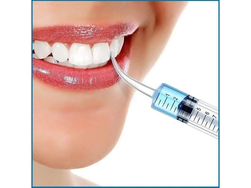 12ML Ear Cleaner Syringe Elbow Rubber Tube For Earwax Removal Carousel 1