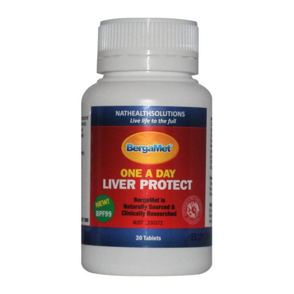 BergaMet One A Day Liver Protect Tablets 30 Carousel 1
