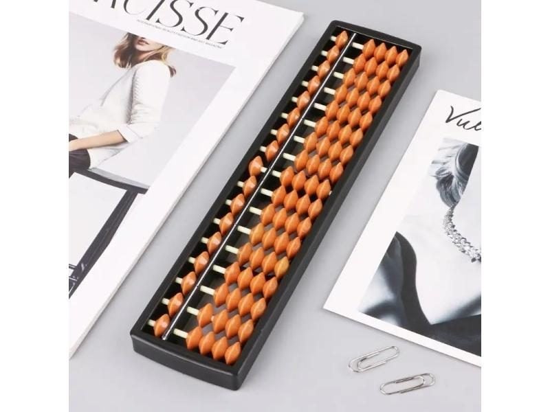 17 Digit Rods Abacus Soroban Calculator Counting Tool For Math Beginners QX2B Carousel 1