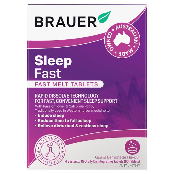 Brauer Sleep Fast Melt 60 tablets Carousel 2