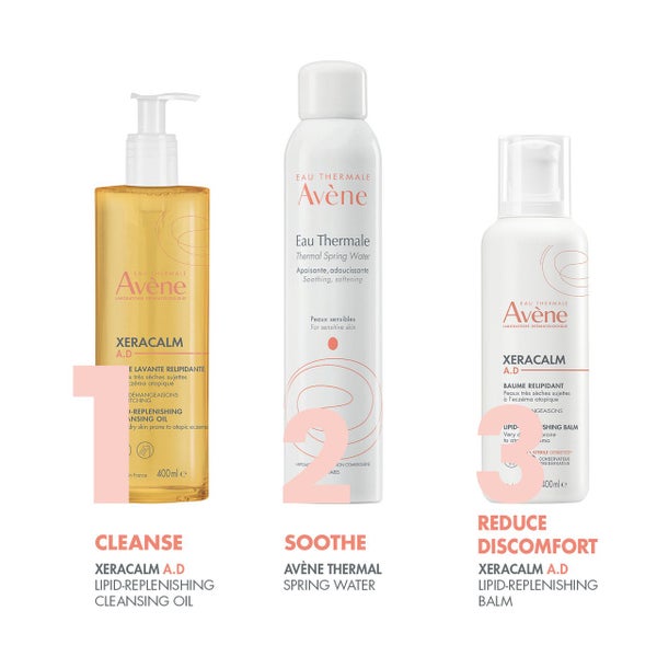 Avene XeraCalm A.D. Cleansing Oil 400ml - Cleanser for Eczema-prone skin Carousel 6