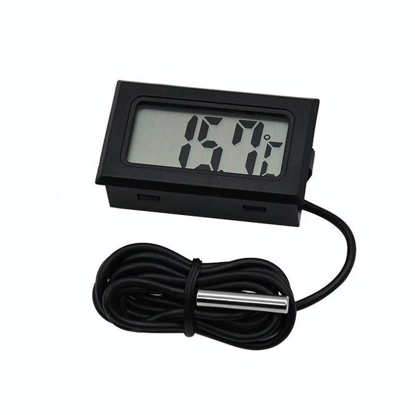 Mini Lcd Fridge Freezer Thermometer 1M Cable Black Carousel 2