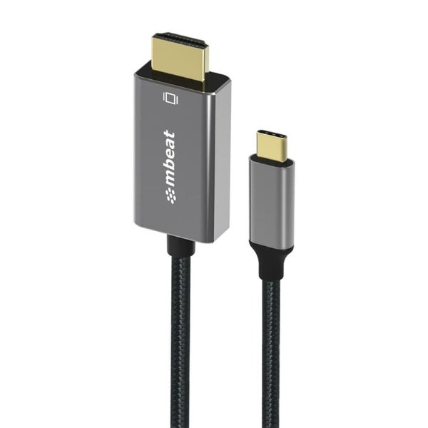 Mbeat Tough Link 1.8m 4k Usb-c to Hdmi Cable - Space Grey Carousel 1